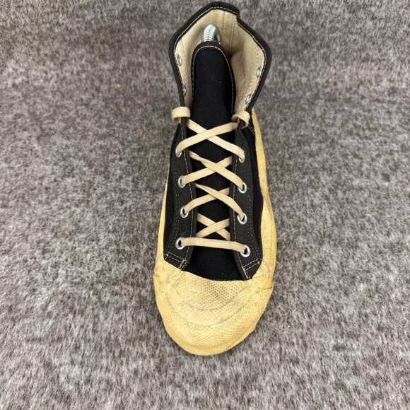 ✅VTG Jets Ball Band Arch-Gard Black Canvas Basketball Shoes Display Only - Picture 7 of 12